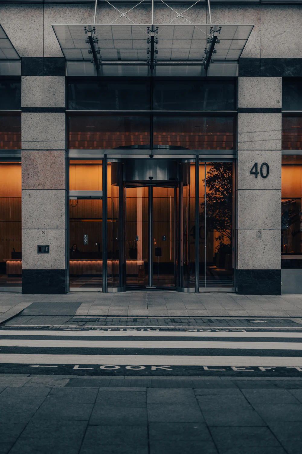 L'entrée du cabinet
